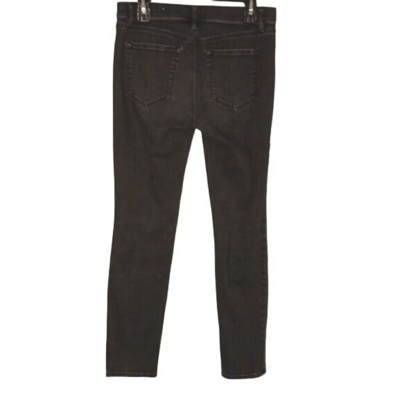 Ann Taylor LOFT, Modern Skinny Jeans in Faded‎ Black, Size 28/6 - Picture 5 of 12